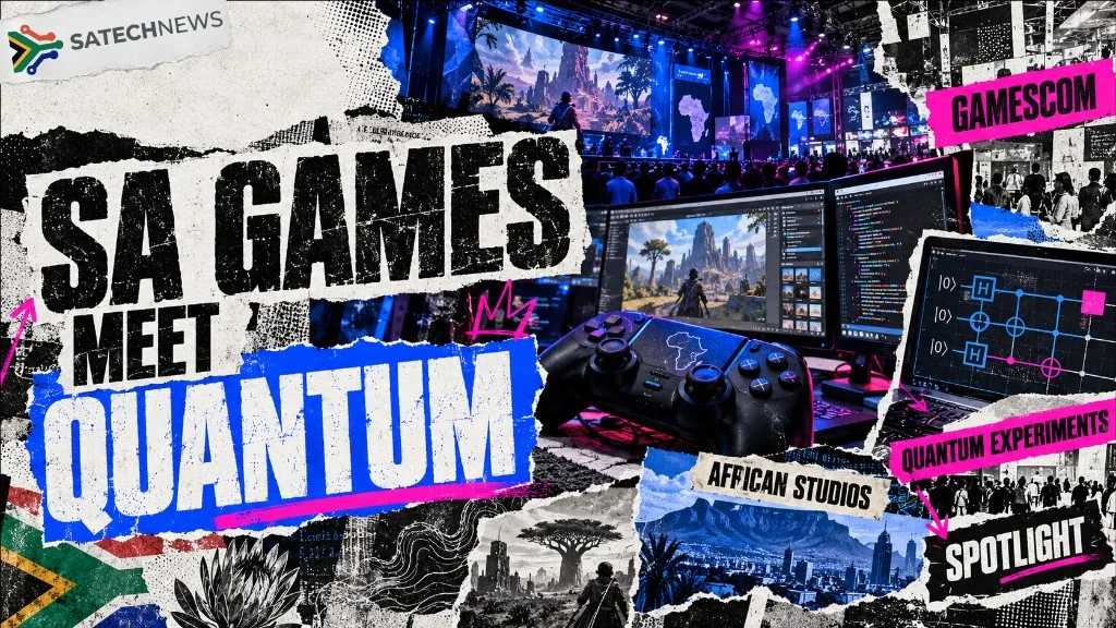 South African games shared a Gamescom stage with quantum-computing experiments