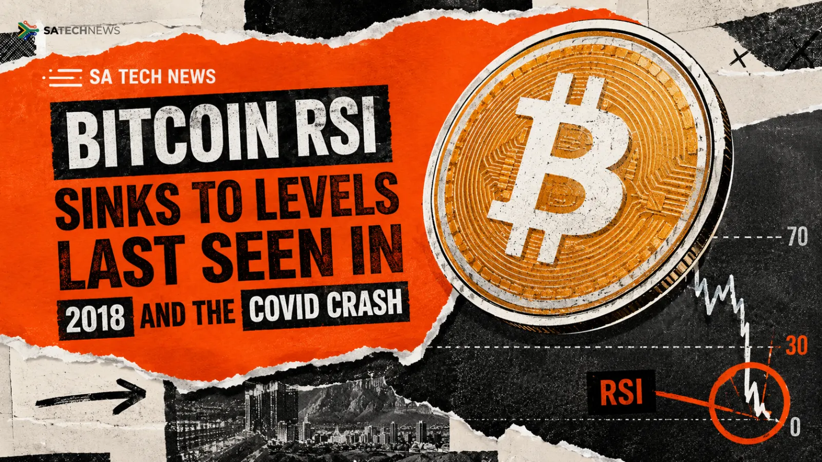Bitcoin RSI sinks to levels last seen in 2018 and the Covid crash
