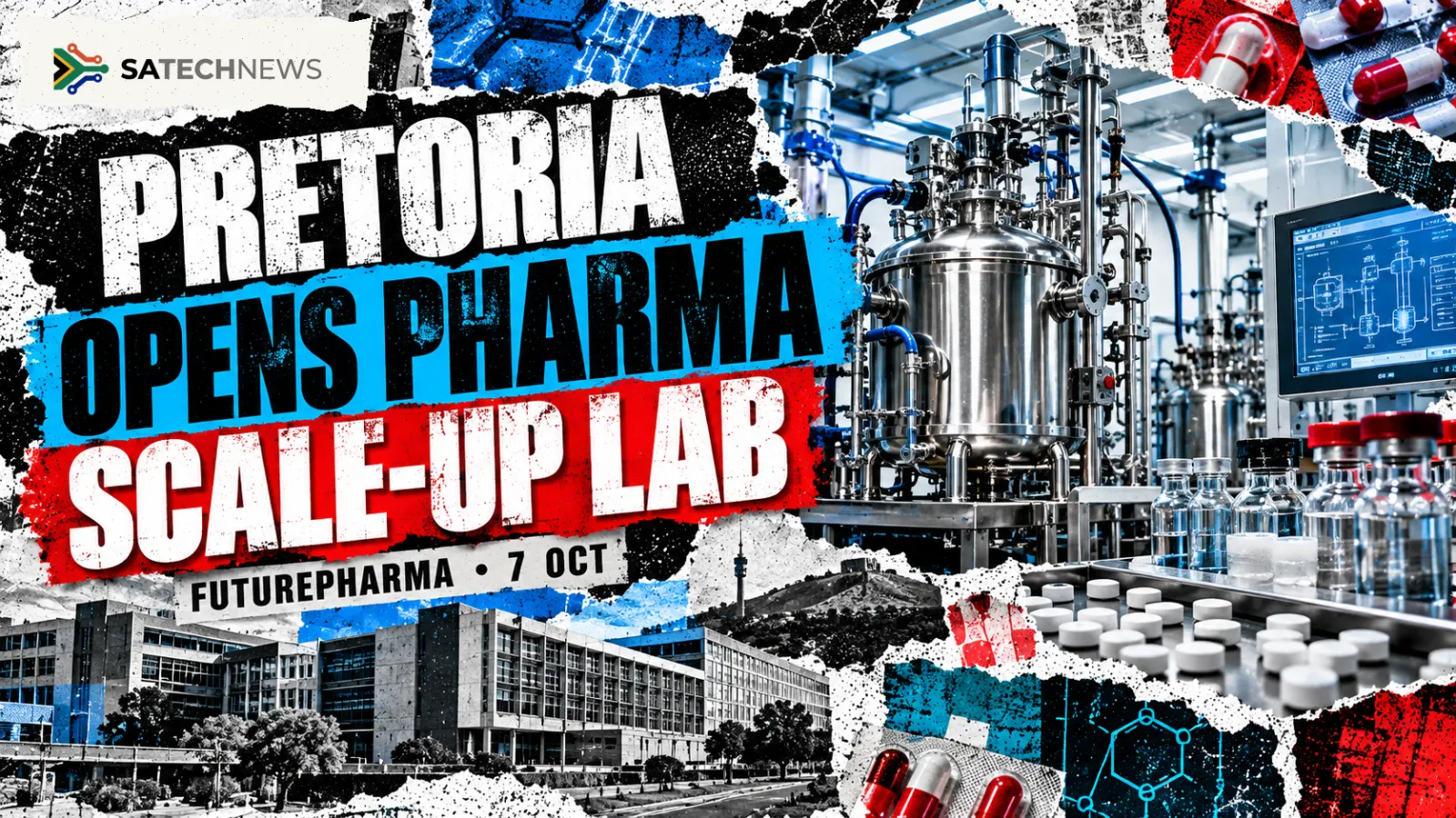 Radar: Pretoria opens a new pharmaceutical scale-up facility today