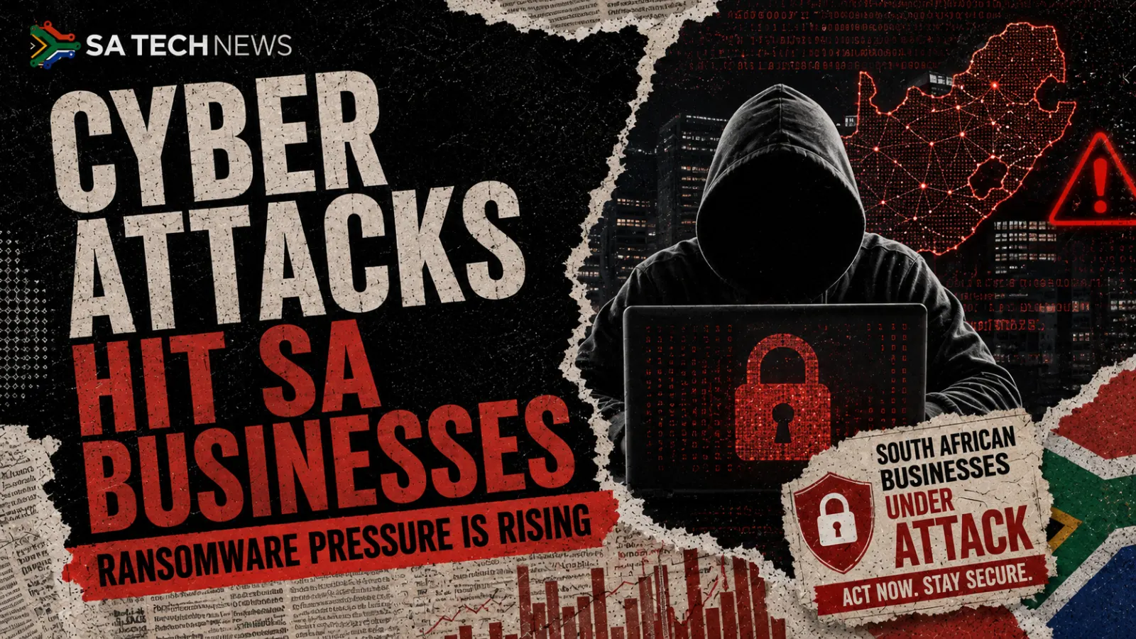 Cyber attacks on SA businesses rise as ransomware threatens