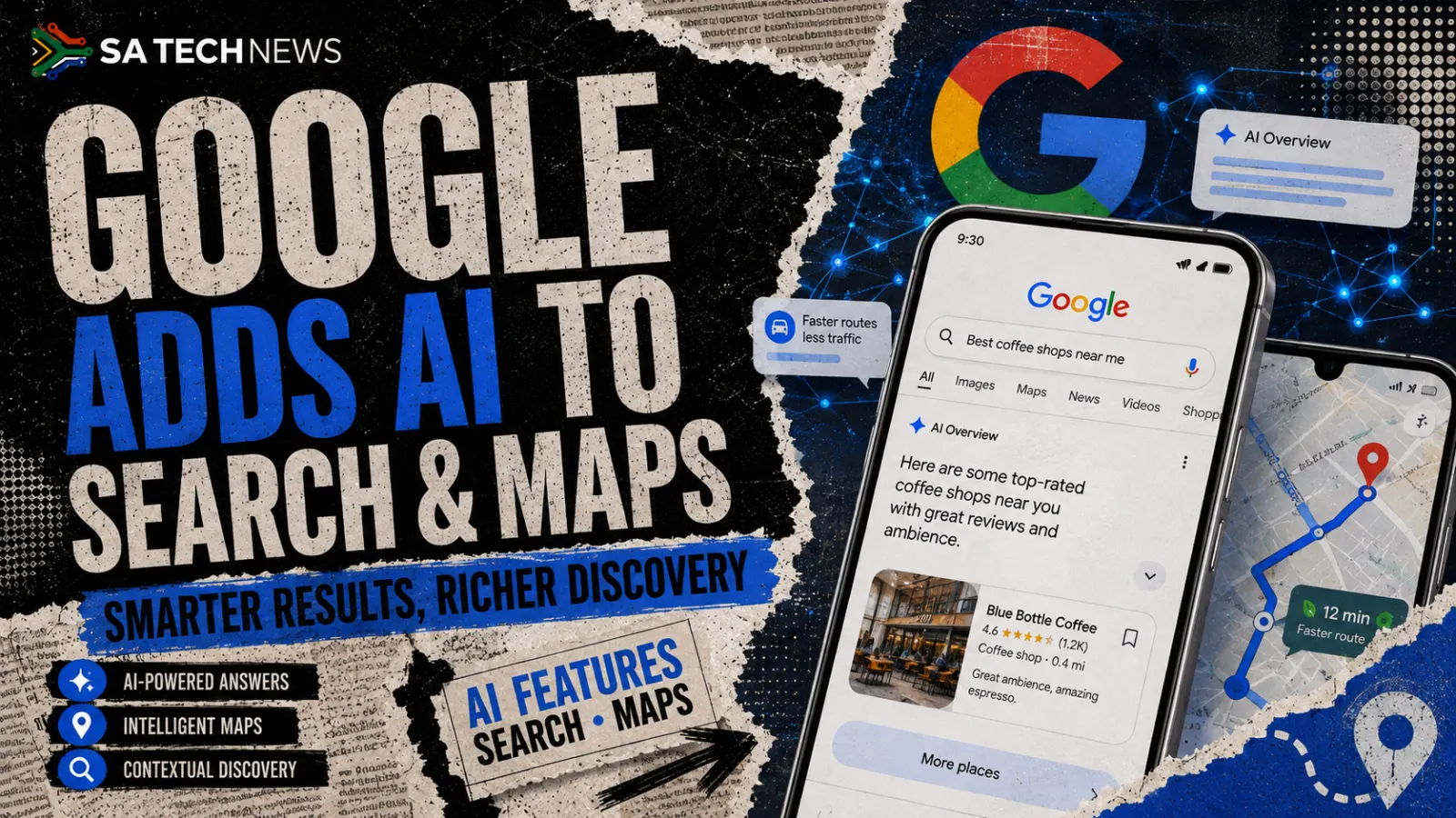 Google announces new AI features for Search and Maps