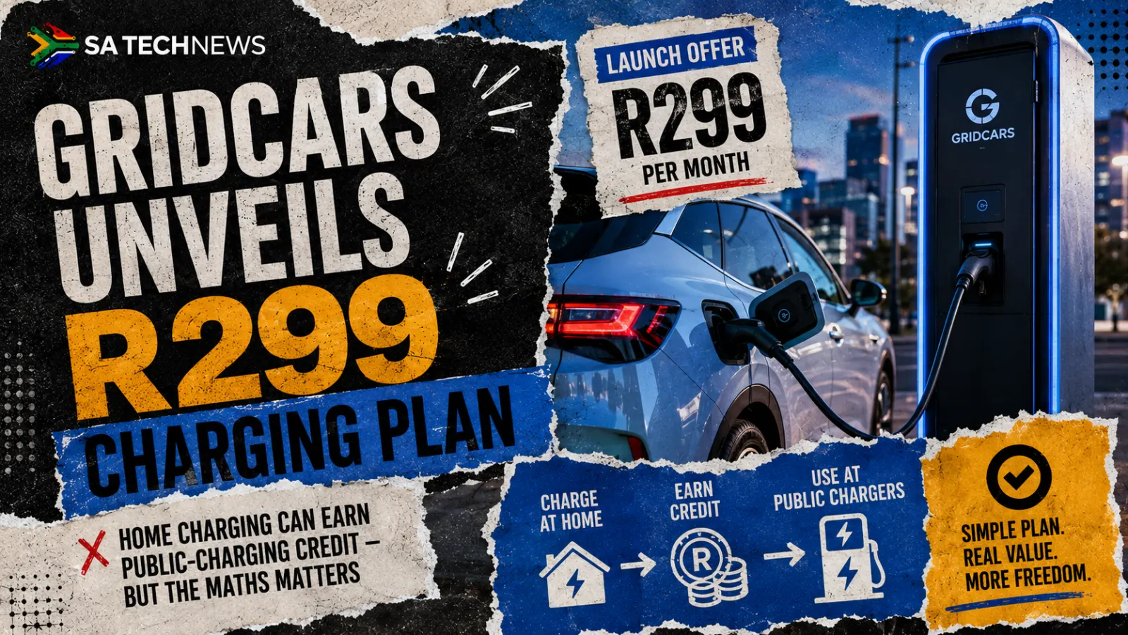 GridCars turns home EV charging into a R299 rewards plan