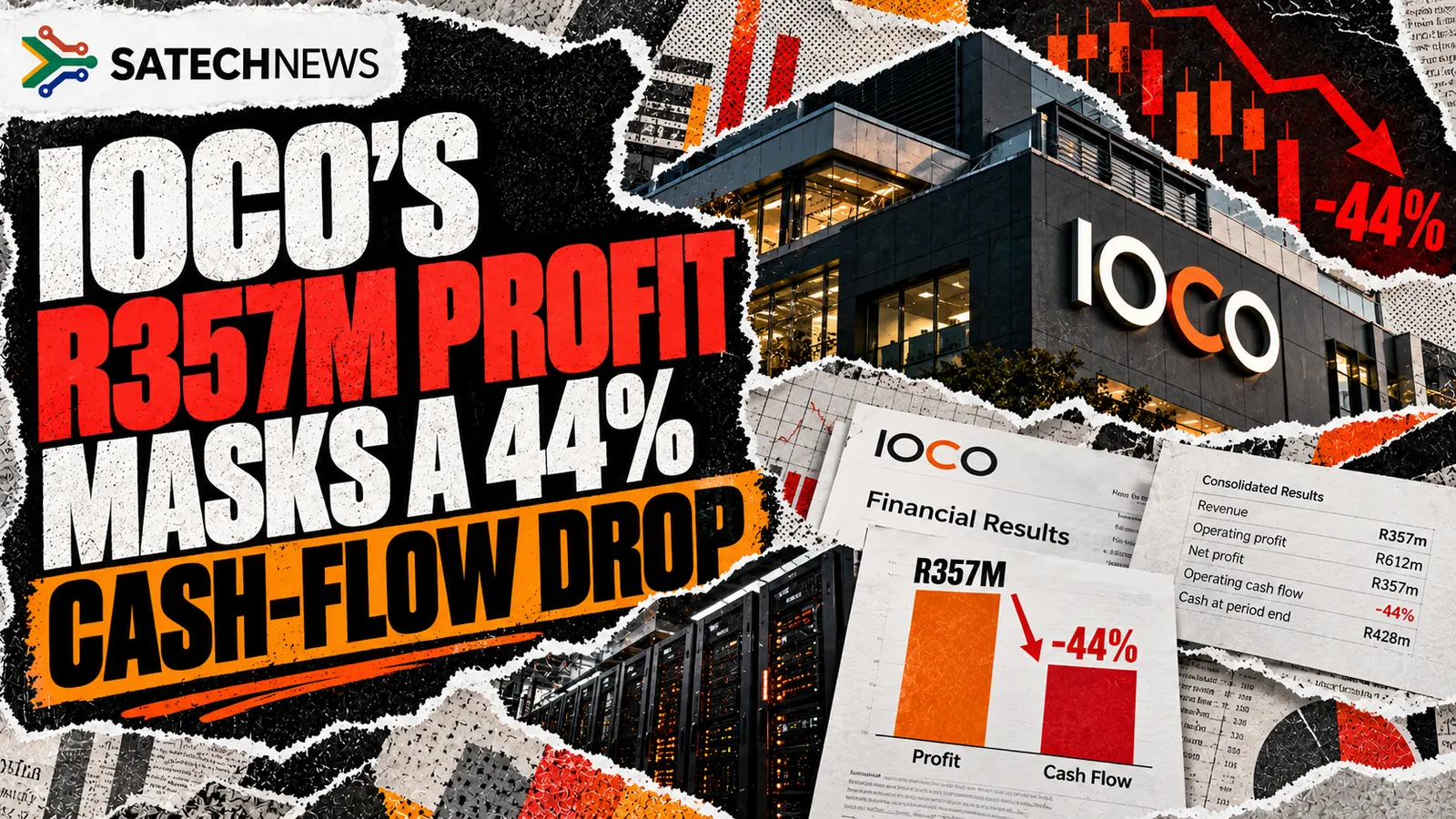 iOCO's R357m profit masks a 44% fall in operating cash flow