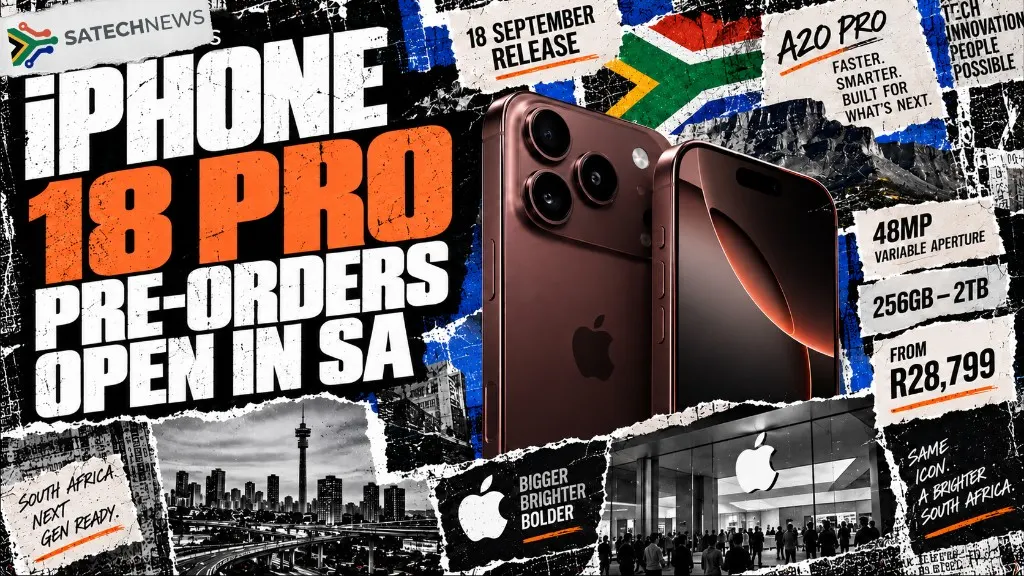 iPhone 18 Pro pre-orders open in South Africa ahead of 18 September release