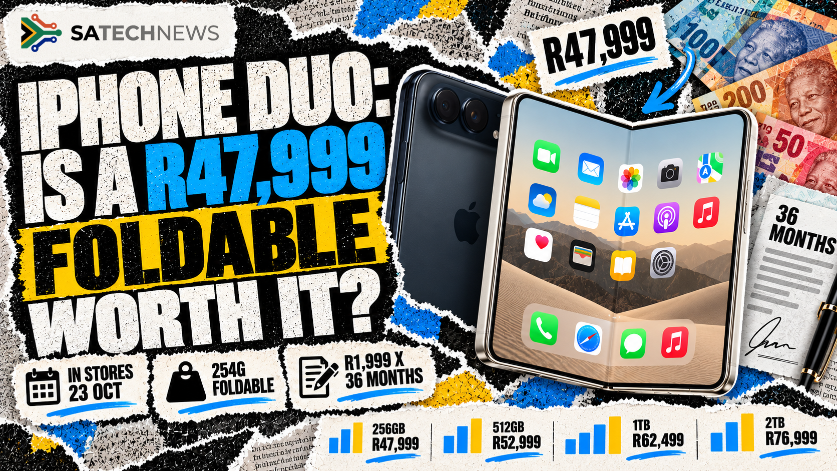 iPhone Duo review: is Apple's R47,999 foldable worth it in South Africa? — image 1