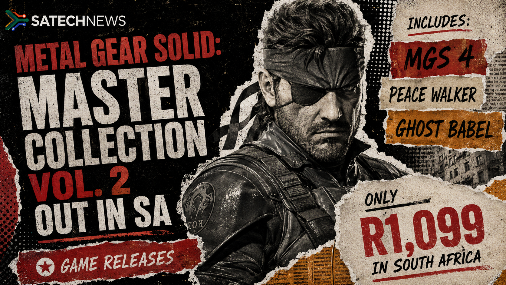 Metal Gear Solid: Master Collection Vol. 2 is out in South Africa for R1,099