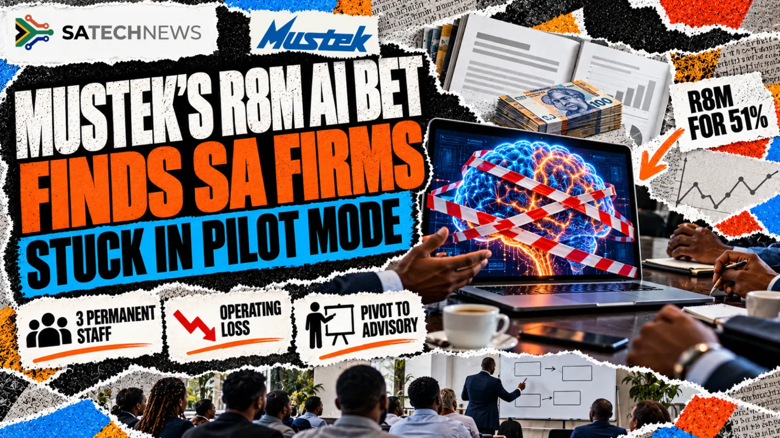 Mustek's R8m AI start-up found most South African firms still stuck in pilot mode