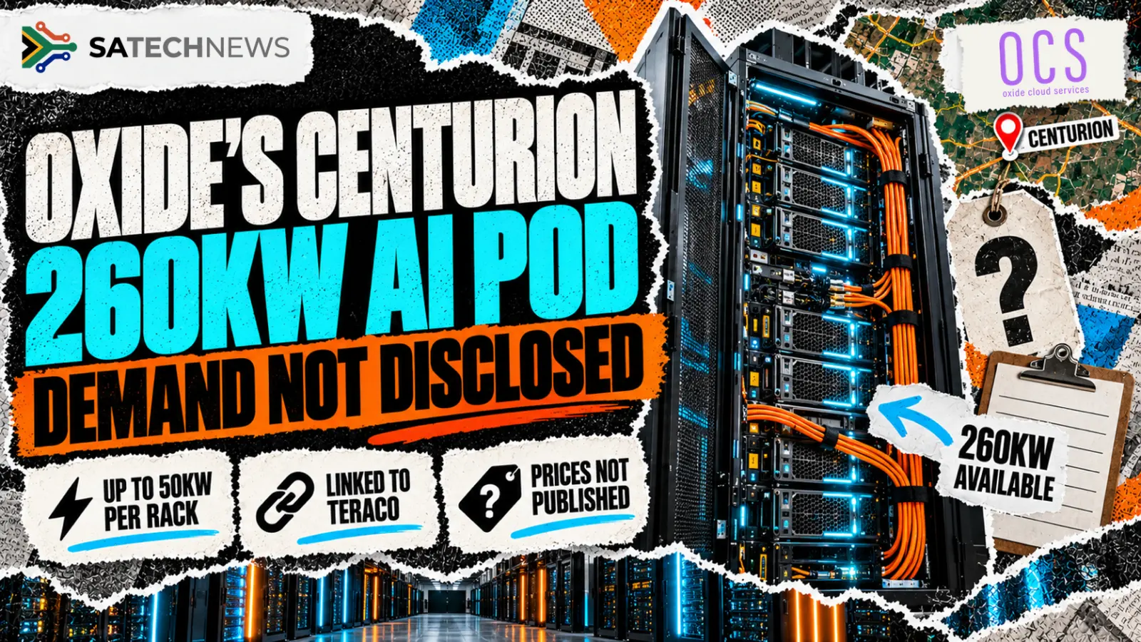 Centurion AI pod offers 260kW of power, but Oxide has not disclosed customer demand