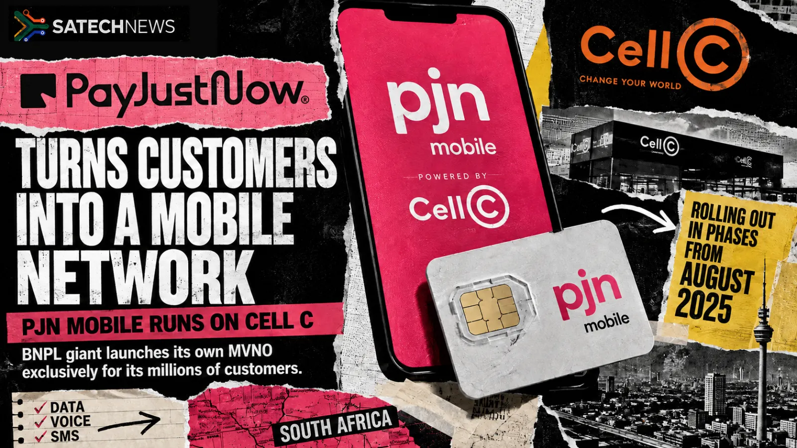 PayJustNow turns its BNPL base into a Cell C mobile network