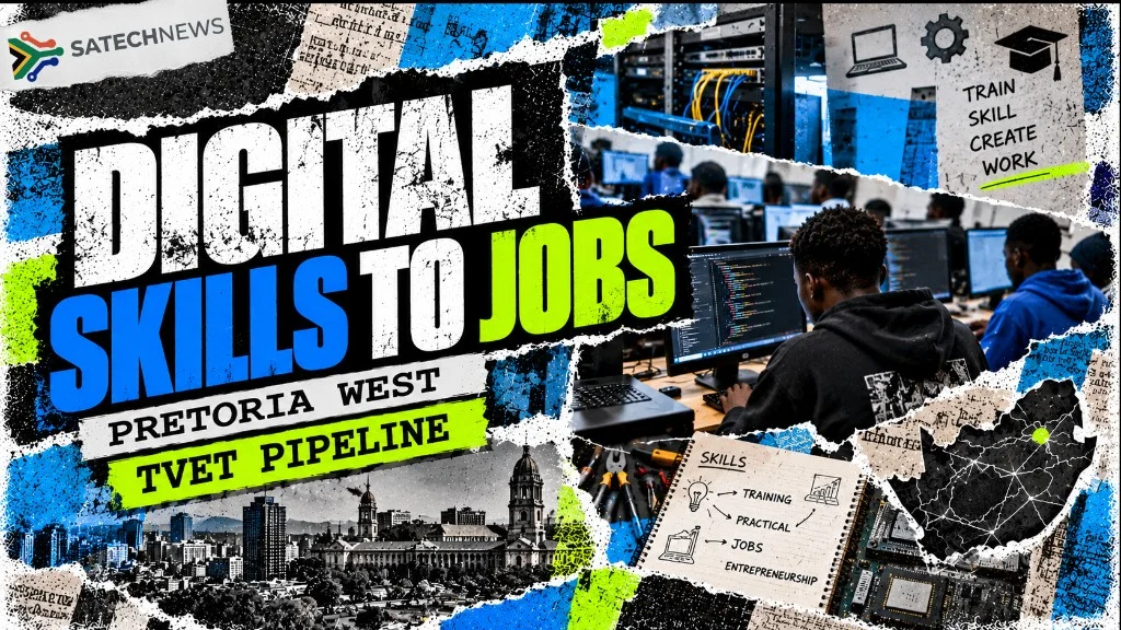 Pretoria TVET students get a digital-skills pipeline aimed at jobs, training and entrepreneurship