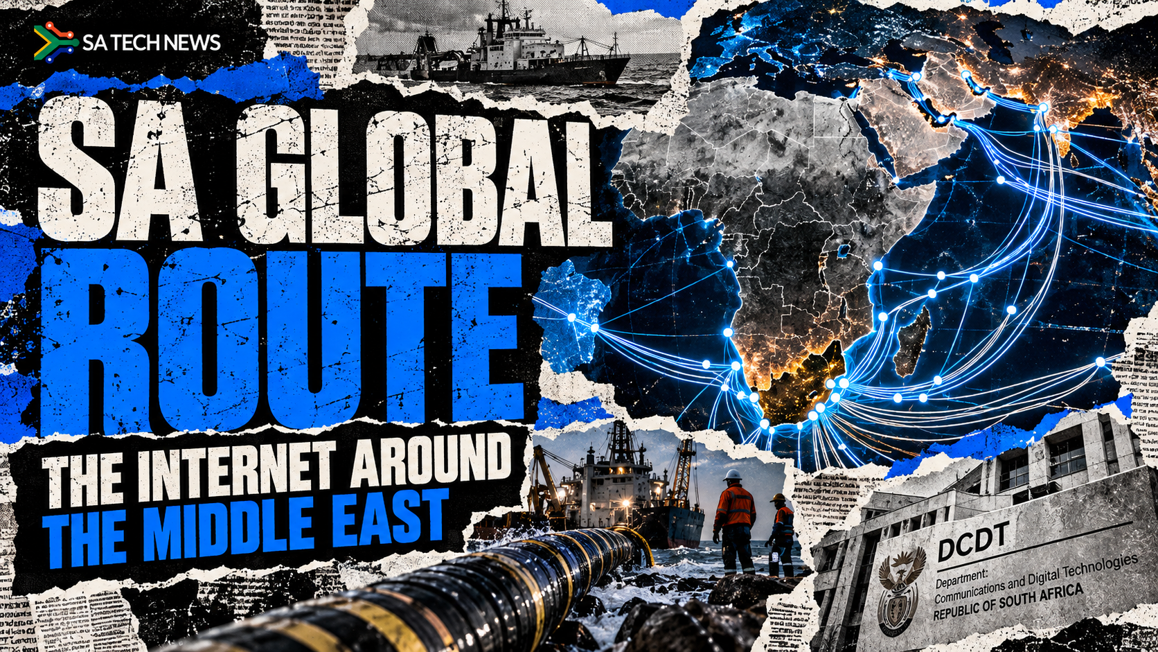 South Africa wants to become a global internet route around the Middle East