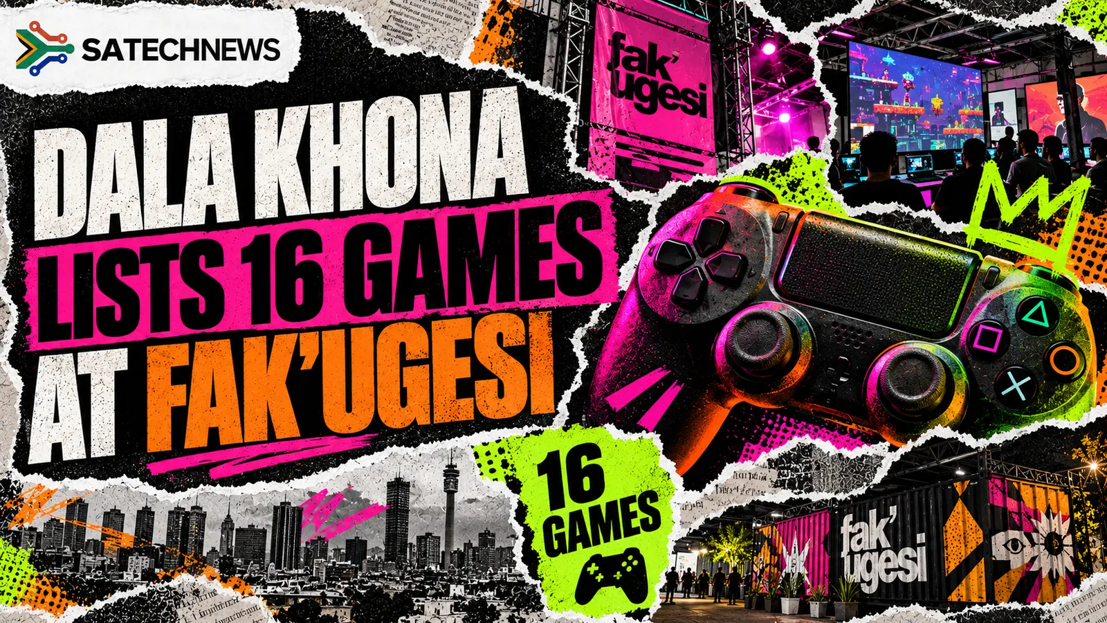 Spotlight: Dala Khona lists 16 games at Johannesburg's Fak'ugesi arcade