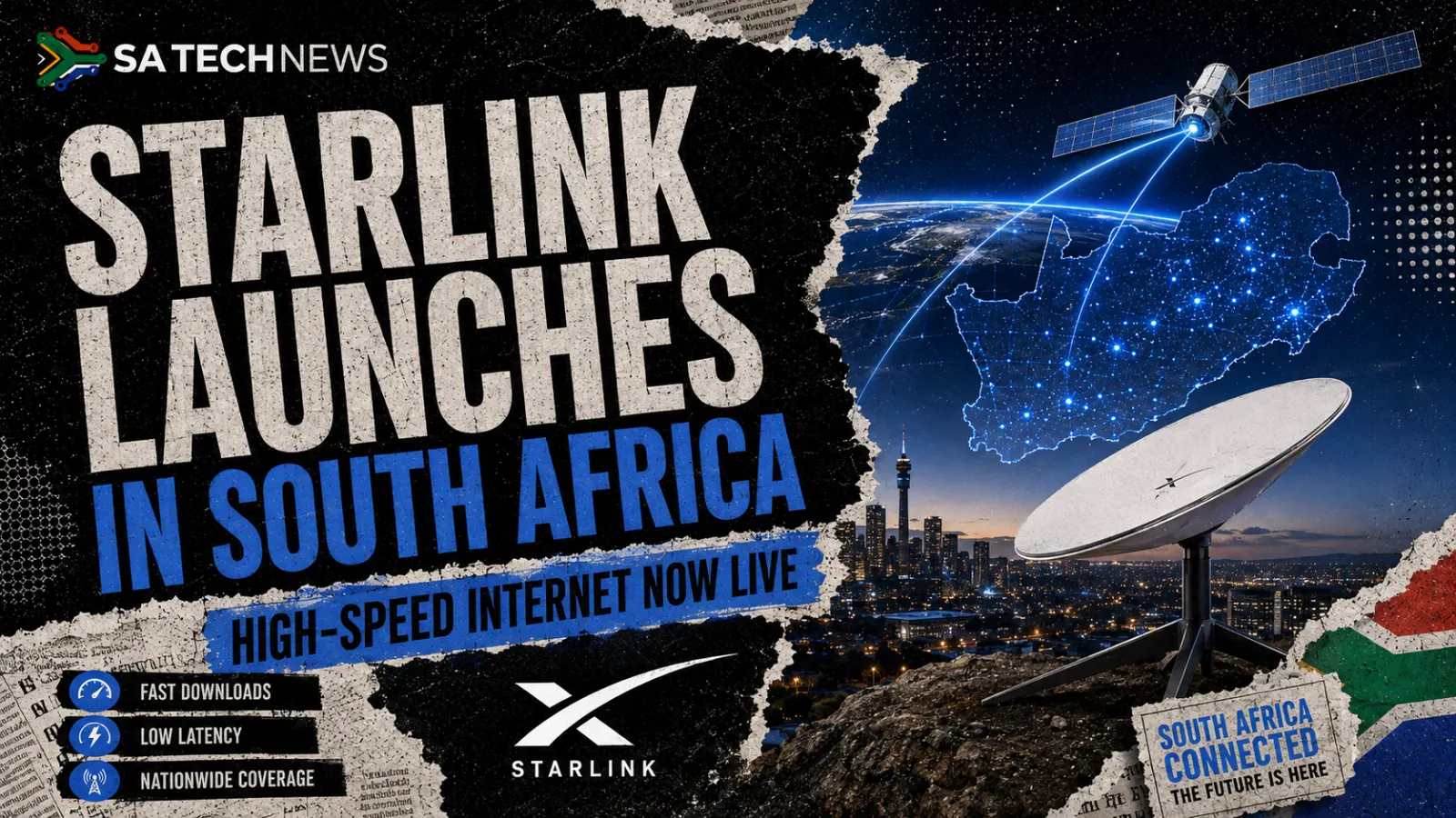 Starlink launches in South Africa, high-speed internet now live