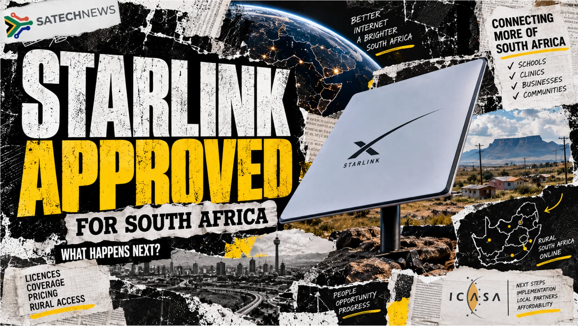 Starlink launches in South Africa, high-speed internet now live