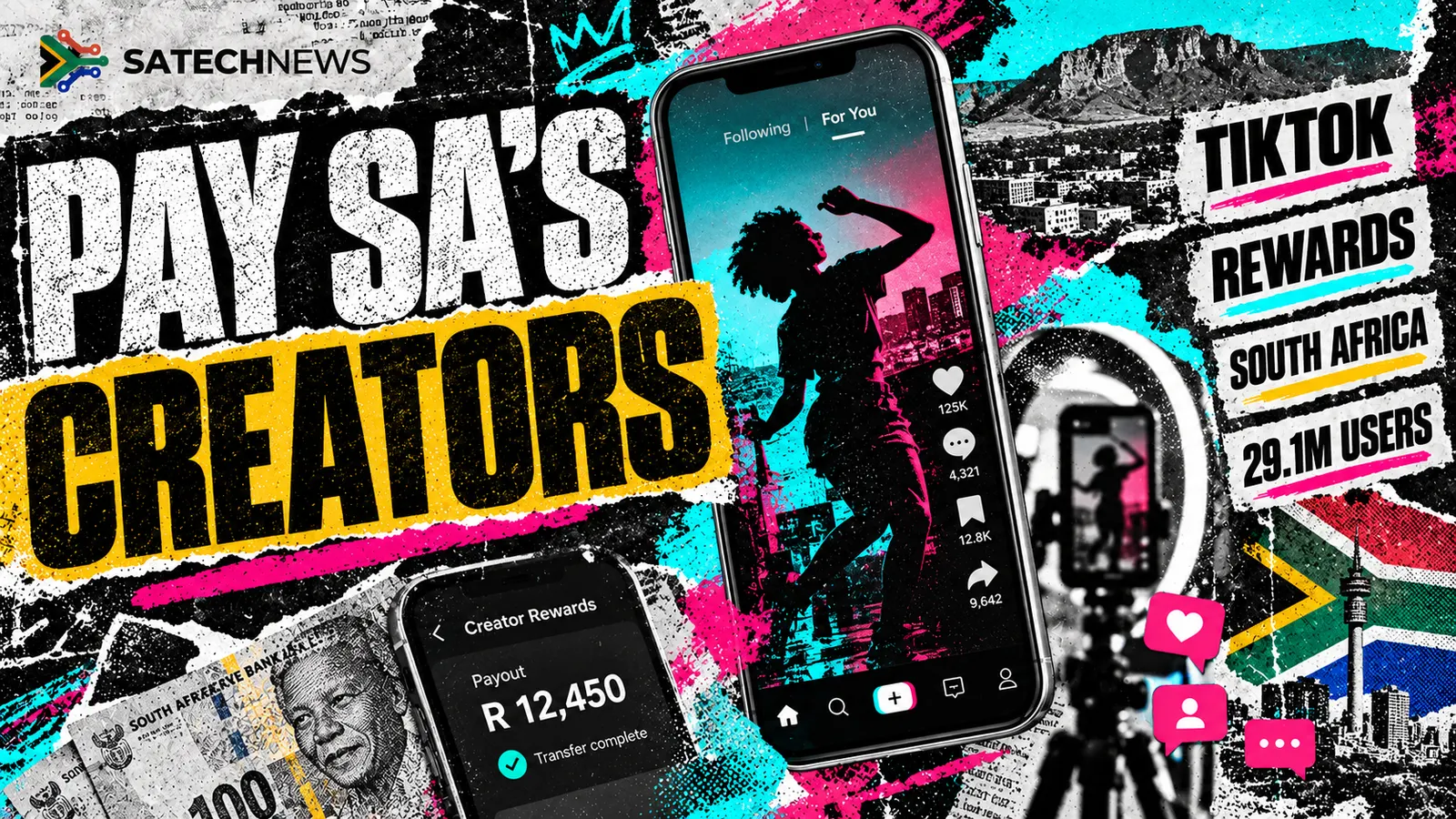 South Africa is pressing TikTok to open creator rewards to local users